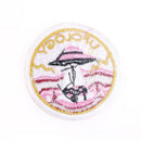 1pc ufology embroidery badge iron on sew on patches diy appliques craft DIYã€NME