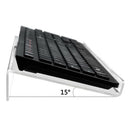 Acrylic Keyboards Stand Ergonomic Keyboard Riser for Computer Gaming/Typing A