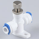 1PC RO 1/4" Hose RO Water Flow Adjust Valve Regulator Waterflow Control Val_