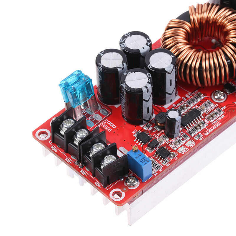 1200W 20A DC-DC Converter Boost Car Step-up Power Supply Module 8-60V to 12- Gw