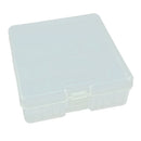 Transparent Battery Storage Box For AAA Battery 14.95x15.5x5.45cm