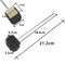 Bass Drum Pedal Beater Wool Felt Stainless Steel Handle Percussion Instrume
