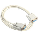 Serial RS232 9-Pin Female to Female DB9 9-Pin PC Converter Cable(1.5 m)