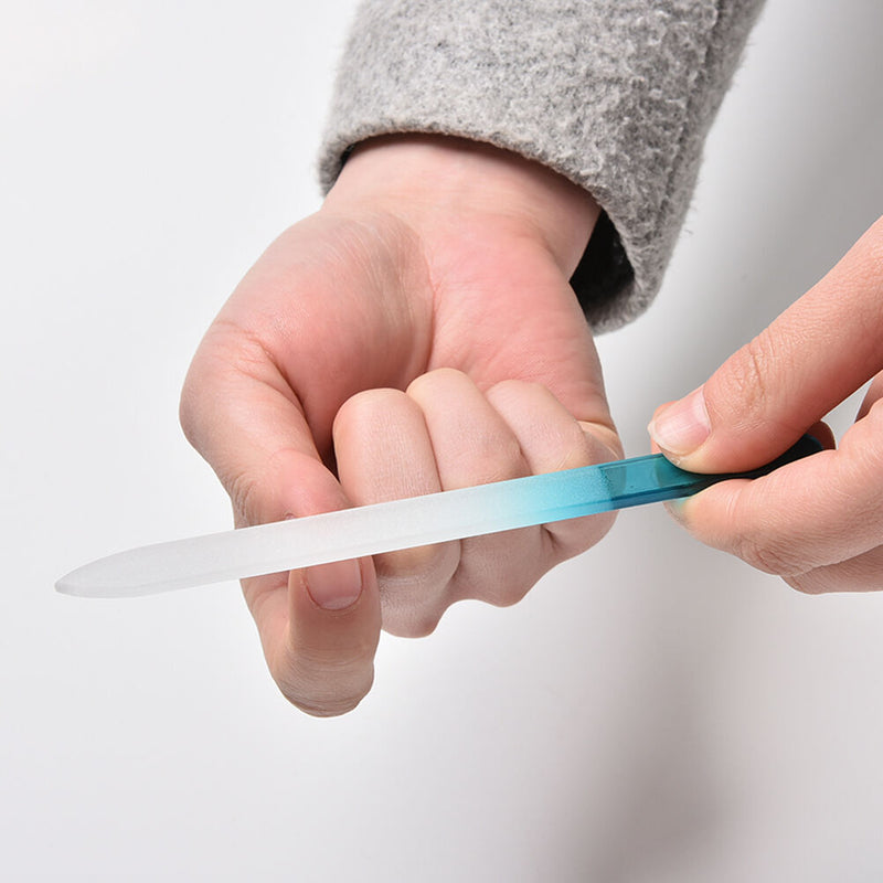 Hot Durable Crystal Glass Nail Art Buffer Files Pro File Manicure Device Tooj Nw