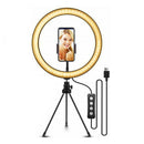 10.2 inch LED Selfie Ring Light Desktop Photo Video Ring Lamp for Phone
