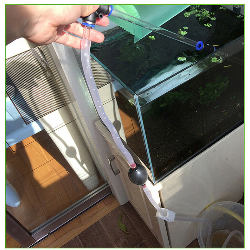 Aquarium Tank Filter Pump Dirty Gravel Vacuum Water