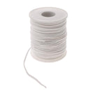 60M/Roll White Spool of Cotton Square Braid Candle Wicks Wick Core Candle Makin