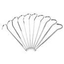 10Pcs/SET Tent pegs Aluminum Alloy Tent nail Tent Stake Nails Ground Pin FT
