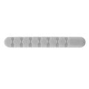 Multi Clips Cable Wire Cord USB Charger Line Ties Organizer Holder Grey