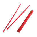 Red chopsticks Chinese wood bag holder dinnerware flatware kitchen food stiME