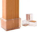 Chair Leg Floor Protectors Rectangular Fit Length 39mm-48mm & Width 24mm-31 W4T6