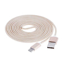 2m USB3.1 Type-C Port 2.4A Output Nylon Braided Charging Data Cable A