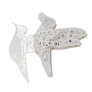 50x Beauty Bird Wine Glass Place Cards Wedding Name Party Table Decor Ivory