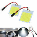 2x 12V White 36-COB LED Xenon HID Car Dome Light Bulb Interior Panel Lamp Light