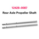 2pcs Metal Rear Axle Shaft for WLtoys 12628 12423 12428 1/12 RC Racing Cars