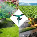 Automatic 360 Rotating Garden Lawn Water Sprinklers Irrigation Sprayer Y8U6
