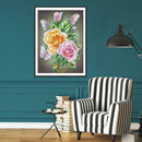 5D DIY Special Shaped Diamond Painting Flower Cross Stitch Mosaic Kit Decor