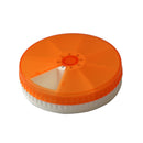 7 Day Weekly Tablet Pill Organizer Medicine Box Case Holder Container Round Cy