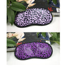 Eye Shade Blindfold Rest Sleeping Travel Cover Shade Sleep Sponge Leopard LI