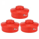 3Pcs Universal Grass Trimmer Heads Replacement Garden Mower Brush Cutter He