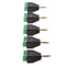 10x 3.5mm 1/8" Stereo Audio Male Plug to AV 3-Screw Terminal Connector