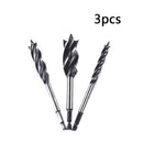 3* Woodworking Extension Drill Bits Carbon Steel 10mm 16mm 25mm Twist Drill YCB