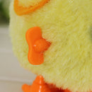 Wind-up Jumping Cartoon Chicken Baby Children Plush Fluffy Clockwork Toys YAME
