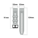 Silicone Strap Band for Garmin Fenix 6 6 Pro 5 5 Plus 22mm Watch Accessories