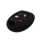 3 Buttons Car Remote Key Fob Case Shell Silicone For Ford Mondeo Fiesta Focus