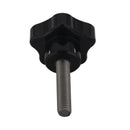 M8 x 35mm Male Thread Screw On Type Star Head Clamping Knob Grip
