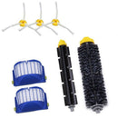 2 Blue Aerovac Filter+2 Set Main Brush Kit+6 Side Brush For Irobot Roomba 6
