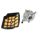 Carb Carburetor Air Filter Set Fit  MS200T 020T 11291200653 Chainsaw