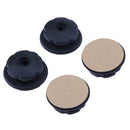 4pcs/set Car Rear Trunk Envelope Cargo Net Tie Down Hooks Hanging Ring Loop