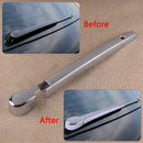 Chrome Rear Windshield Wiper Arm Blade Cover Trim Fit For VW Tiguan MK2 17/18/19