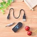 3.5mm Wireless USB Mini Bluetooth Music Car Receiver Transmitter Adapter JR