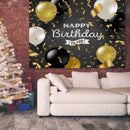 Happy Birthday Photographic Art Cloth Backdrop Studio Prop Household Decor