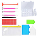 20 x 5D DIY Diamond Painting Needlework Embroidery Tool Kit Accessories Gift