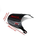 Airflow Adjustable Universal Motorcycle Headlight Windshield Windscreen Win