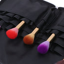 Makeup Brush Holder Case Bag Zipper Artist Strap Cosmetic Brush Makeup Brushes