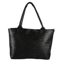 Women Handbag Braided Shoulder Bags Tote Purse PU Leather Hobo Bag