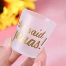 6pcs She Said Yaaas Drinking Cups Bridal Shower Bachelorette Party Gifsp
