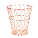 3pcs Hollow Wire Fruit Snacks Baskets Vegetables Container Home Decoration