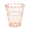 3pcs Hollow Wire Fruit Snacks Baskets Vegetables Container Home Decoration