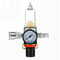1/4 Air Compressor Filter Water Separator Trap Tools Kit With Regulator AFR P5G8