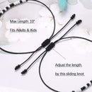 2Pcs Couple Creative Durable Bracelets I Love You Strap for Valentines Day Gift