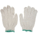 12 Pairs White Factory Industry Knitted Cotton Work Protect Gloves