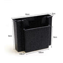 Auto Car Black Container Storage Phone Charger Box Holder Pocket Organizer Q7T8
