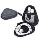 New Unisex Women Triangle Headset Men Gift Zipper Coin Purse Key Wallet Pouch %ã€Š