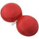5X(Carrying Hard Case Bag for Earphone Headphone iPod MP3 red L5M5)