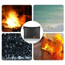 Fireproof Document Bag Fire Security Fiberglass File Passport Money Cash Pouch